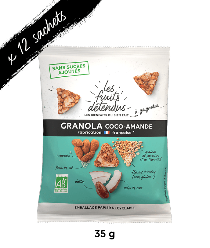 Snack granola coco amande - granola bio
