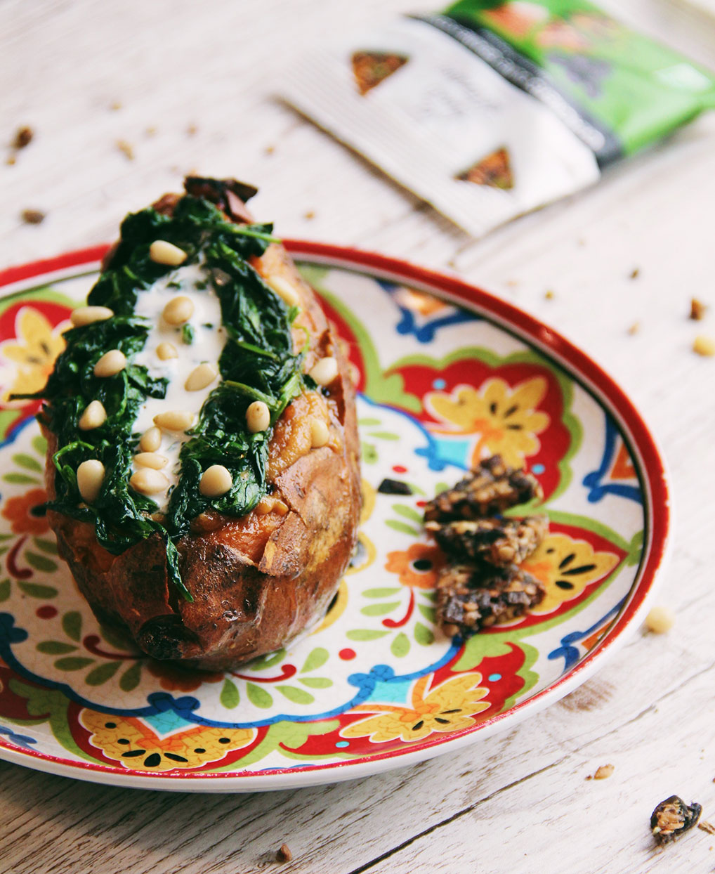 Recette patate douce miso epinard