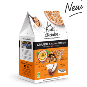 Granola Coco Passion - Pack granola bio noix de coco fruit de la passion
