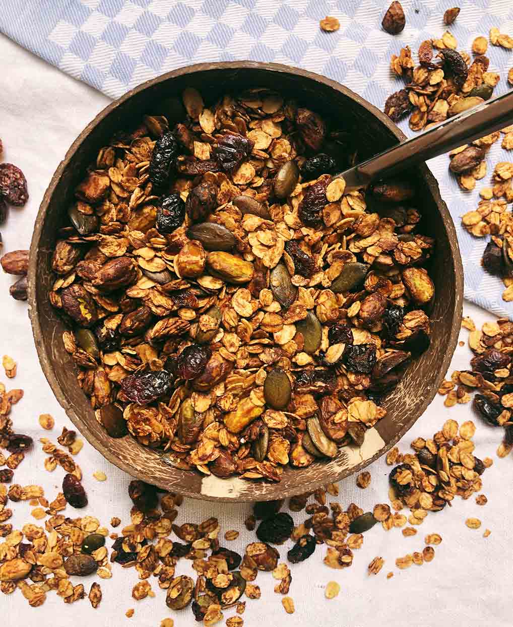 Recette granola pistache - Bol de granola