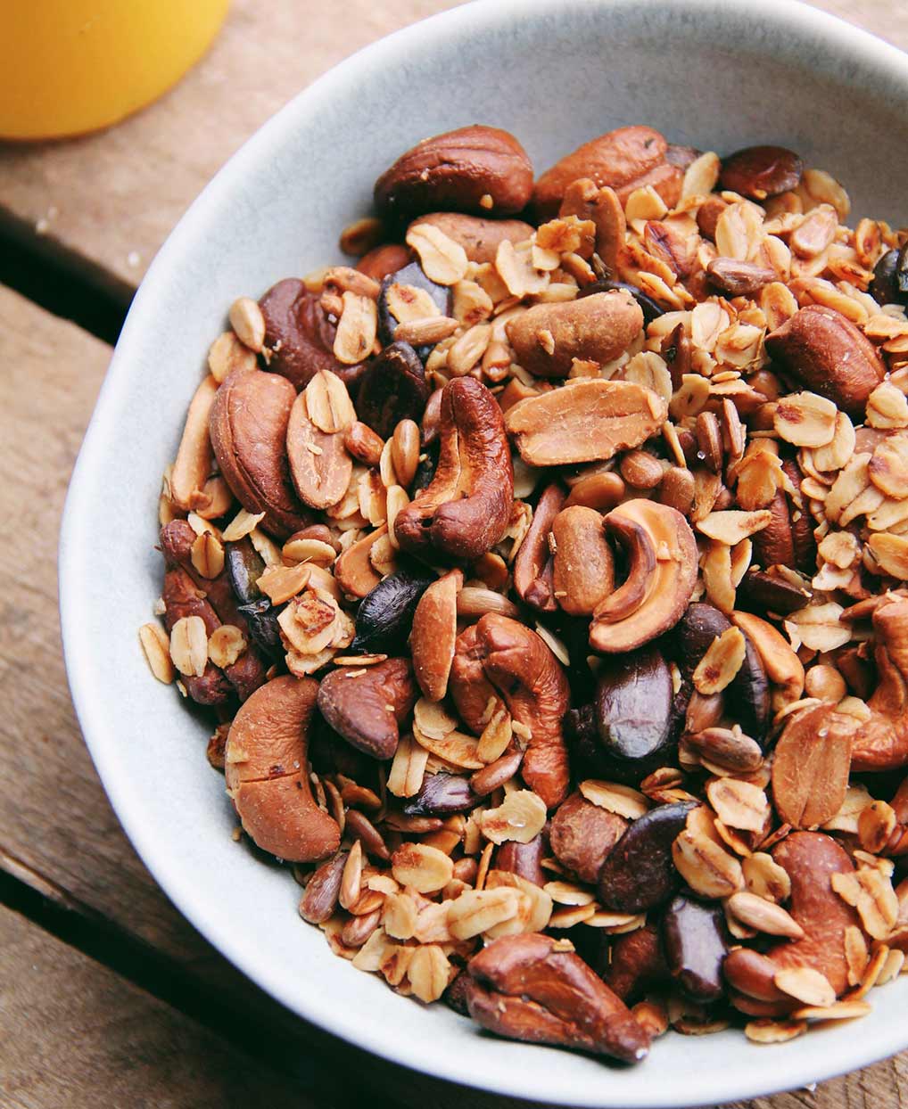 Recette granola salé les fruits détendus