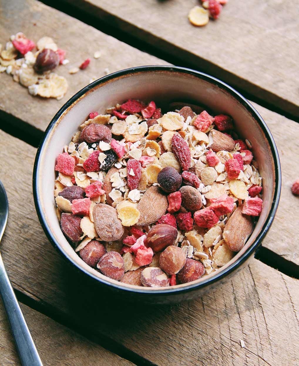 Recette muesli muscu les fruits détendus