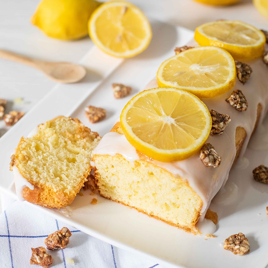 recette cake au citron vegan - Les Fruits Détendus