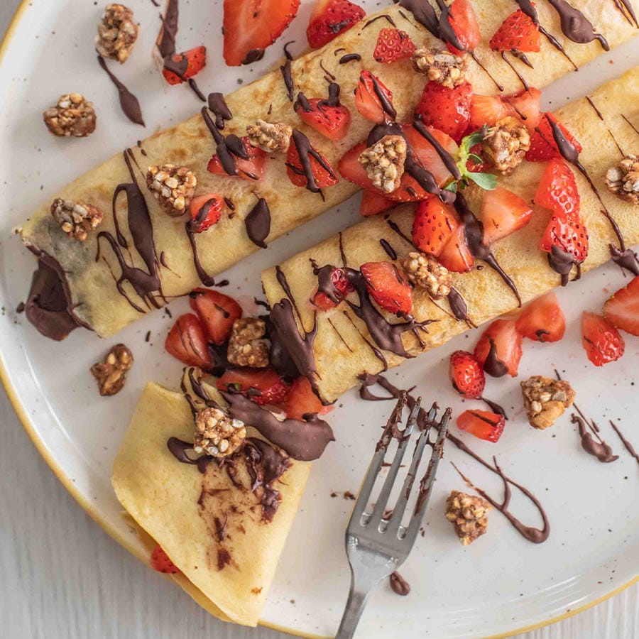 Recette crêpe vegan - Les Fruits Détendus