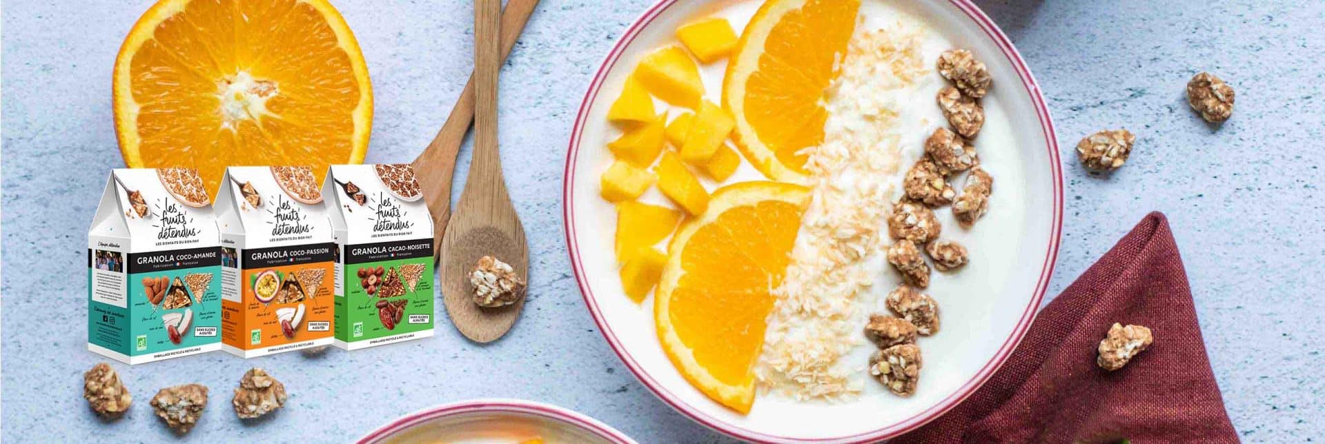 banniere granola bio Les Fruits Détendus
