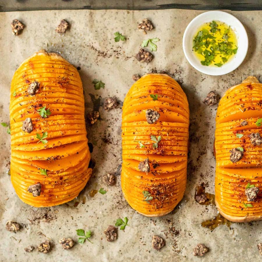 recette courge butternut rôtie